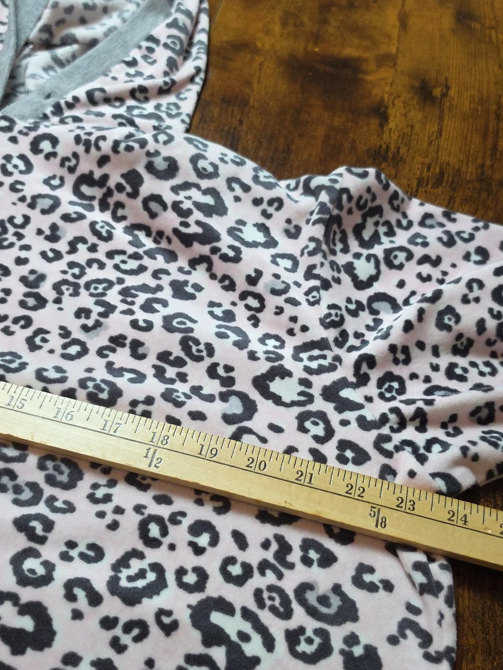 CUDDL‎ DUDS | Cozy Pink Leopard Fleece 2pc Hoodie Jogger Pajama Lounge Set | XL